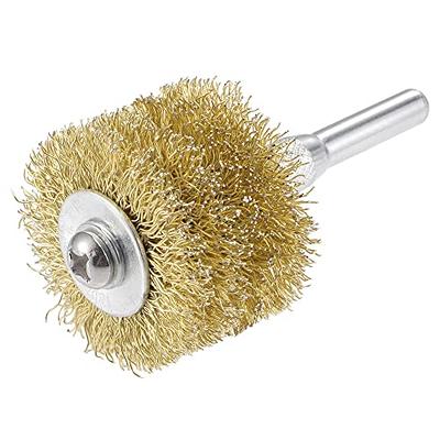 Wire Wheel Brush Cup Brushes Set,23 Pack Steel Wire Brush Kit for Drill  1/4-Inch Shank 0.012-Inch Brass Coated Carbon Crimped for for