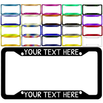 License Plate Frames & Tags