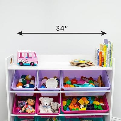 Cambridge Extra Large Kids' Toy Storage Organizer With 20 Storage Bins  White - Humble Crew : Target