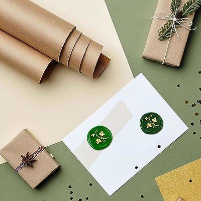 DELORIGIN Vine Wax Sealing Stamp, 1 Brass Wax Seal Stamp Head with Wooden  Handle Leaf Pattern Wax Stamp for Wedding Invitation Gift Wrapping  Envelopes Wine Package Decoration - Yahoo Shopping
