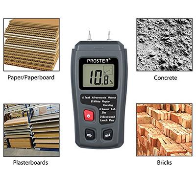 0-99.9% Pin Type Digital Wood Moisture Meter for Firewood,Wood Humidity  Tester W