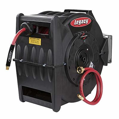 Legacy Levelwind Retractable Air Hose Reel, 3/8 in. x 100 ft., PVC - L8310  - Yahoo Shopping