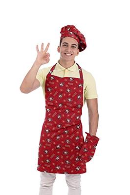 Evergreen Aprons Black - San Francisco 49ers Black Grill Apron