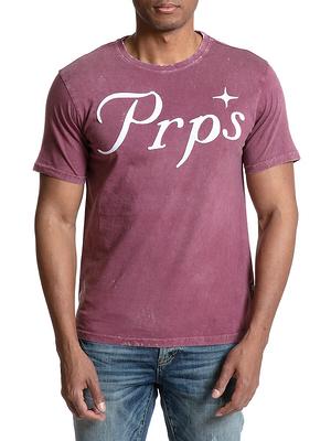 Prps Men's Cynthia Logo Crewneck T Shirt - Purple - Size S - Yahoo Shopping