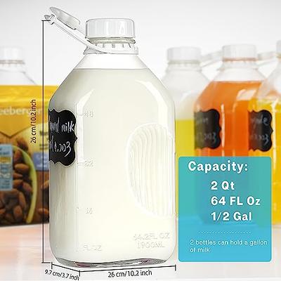 480ml Milk Juice Cute Water Bottle With Scale 2 Lids Little Daisy