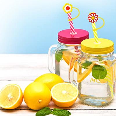 2 Pcs Cloud Silicone Straw Cover Reusable Drinking Straw Caps Lids  Dust-Proof Straw Tips Cover Straw Covers Cap for Reusable Straws Cloud  Shape Straw