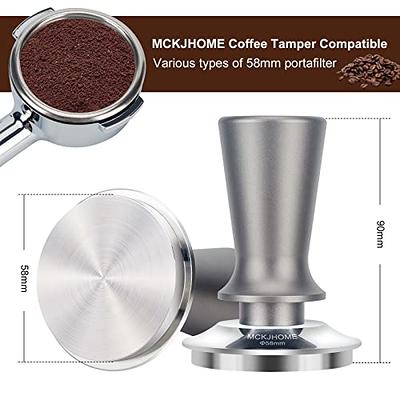 51mm Coffee Bottomless Portafilter & Basket Tamper Set For