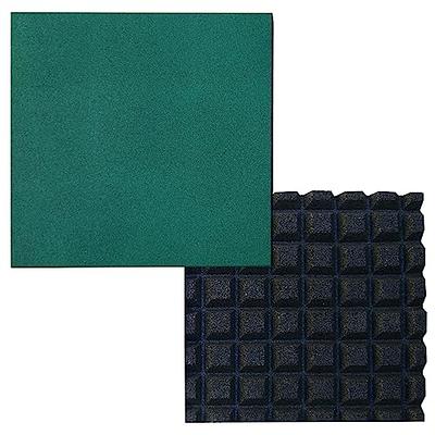 Velotas 3/8-Inch Thick Interlocking Foam Tiles with Rubber Top - Personal Fitness Mat Eva Foam Puzzle Floor Tiles for Home Gym Workouts 24 in x 24 in