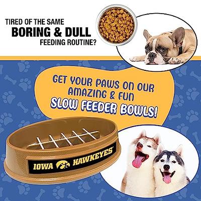 Large Non-slip Puzzle Dog Bowl - Slow Feeder For Medium & Large Dogs -  Prevents Choking! - Temu