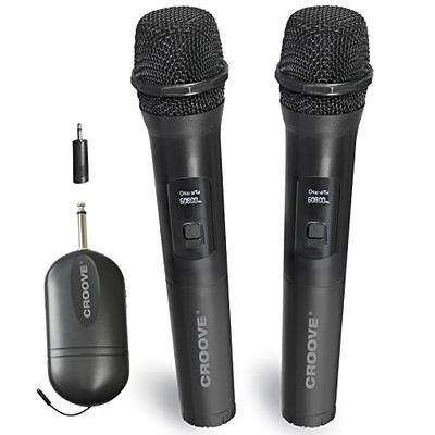 QFX Dynamic Professional Wireless Microphone System (2-Pack) M-336 - The  Home Depot