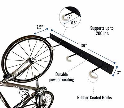 StoreYourBoard BLAT 8 Bike Wall Storage Rack, 2 Pack Bike Rack for