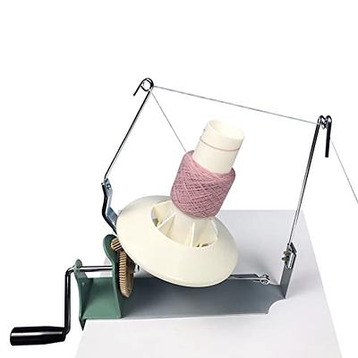 Shakven Portable Wooden Yarn Holder with Wrist Strap