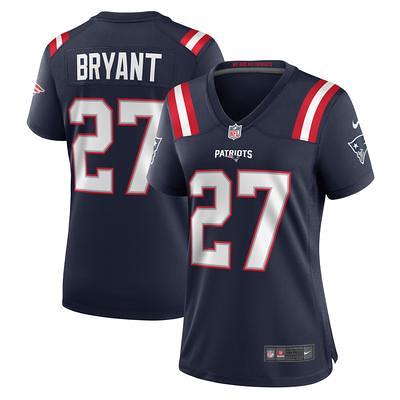 Women's New England Patriots Mac Jones Nike Gray Atmosphere Fashion Game  Jersey