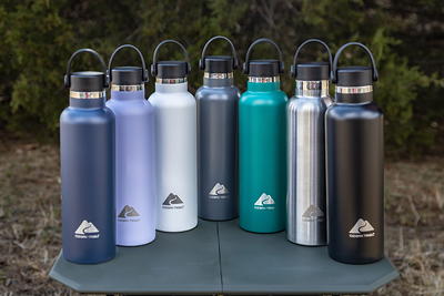 HYDRAPEAK Active Chug 32 fl. oz. Teal Triple Insulated Stainless Steel  Water Bottle Thermoses HP-Wide-32-Teal-Chug - The Home Depot