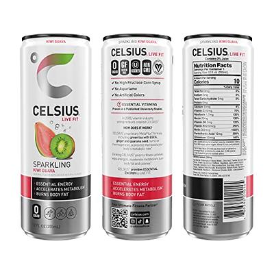 CELSIUS Sparkling Wild Berry, Functional Essential Energy Drink 12