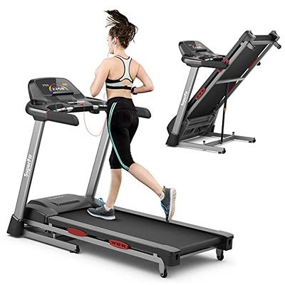 Superfit 3.75HP Electric Folding Treadmill W/Auto Incline 12 Program APP  Control 