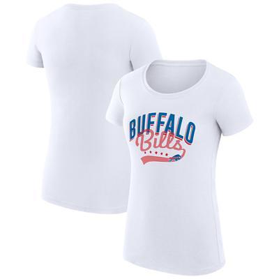 Women's Buffalo Bills G-III 4Her by Carl Banks Royal Post Season Long  Sleeve V-Neck T-Shirt