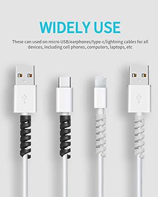  50 Pcs Cable Management Under Desk, Xuuza Adhesive Cable Clips  Cord Keeper Organizers for Phone Chargers, Computer Mouse Cables, Lightning  Charging Cord and Micro-USB (White) : Electronics