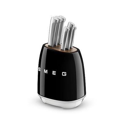 Smeg Knife Block & Knives Set (Set of 7)