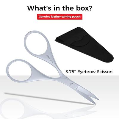Suvorna Ador Eyebrow Trimming Scissors - Small Scissors for Beard