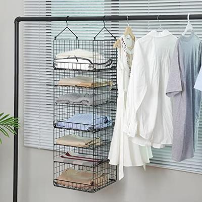  Yuyetuyo 7 Tier Hanging Closet Organizer and Storage