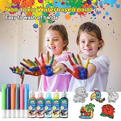 Window Art Paint Kit for Kids - Arts and Crafts for Girls & Boys