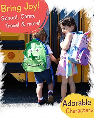 AGSDON 3PCS Unicorn Backpack for Girls, 16 Little Kids Sequin Preschool  School Bookbag and Lunch Box