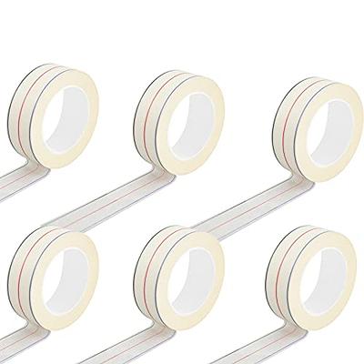 CLYZLRS 6 Pack Diagonal Seam Tape,Waterproof Sewing Basting Tape