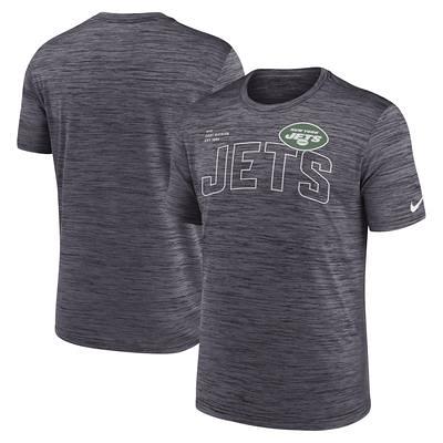 Men's Nike Black New York Jets Wordmark Performance Pullover