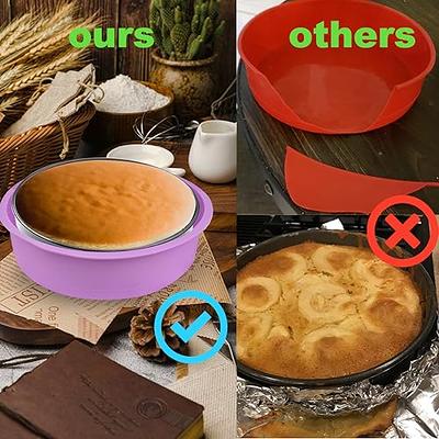 PKEAFC Cheesecake Pan Protector for 9 Inch Round Springform Pan, Round Springform  Pan Preventing Water from Entering the Spring Form Pans Protectors Pans  Accessories 3PCS - Yahoo Shopping