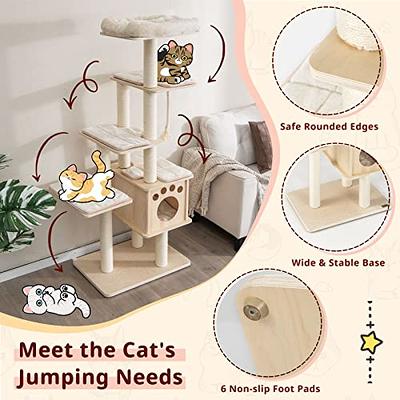 Cat Tree House Modern Cat Home Cat Tower Scratching Post Large or