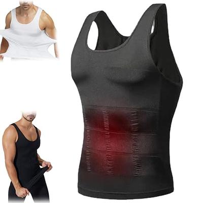 Men's Ionic Shaping Vest Ice-Silk Slimming Vest Body Shaper