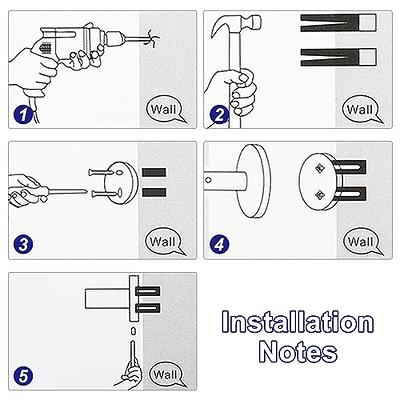 TURS 5-Piece Bathroom Hardware Set Black and Gold Towel Bar Sets Include 24  Inch Towel Bar Hand Towel Holder Toilet Paper Holder and 2 Towel