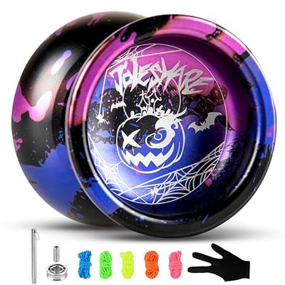 YOYOSTUDIO Yoyo Professional Unresponsive Yoyos with Dual Aluminum Alloy  Ring