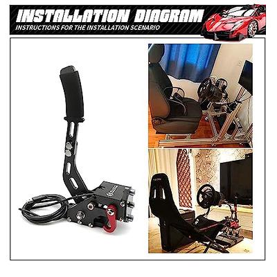 PC USB SIM Racing Game Linear Handbrake for Logitech G27 G29 Racing Wheels  os67
