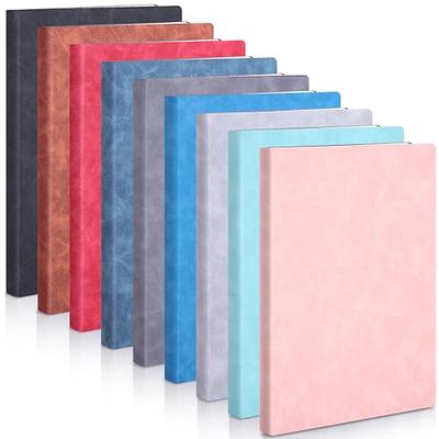 4 Pack Blank Notebook Journal, 5.6 X 8.27in Hardcover Notebook