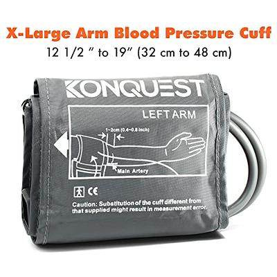 Reusable Blood Pressure Cuff Double Tube Large Adult Use 33 - 47 cm Arm  Circumference