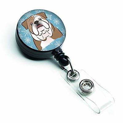 Caroline's Treasures BB5297BR French Bulldog Retractable Badge