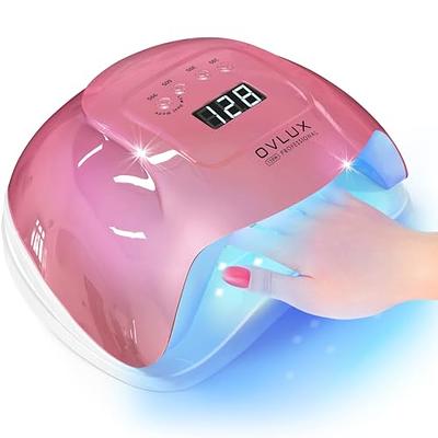 Rechargeable UV Light for Nails, 60w Cordless UV Led Nail Lamp with 42  Red-Light Beads, Automatic Sensor & Portable Nail Dryer, Professional Gel  Nail