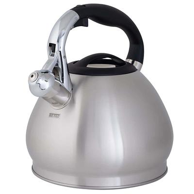 MegaChef 1.7Lt. Glass and Stainless Steel Electric Tea Kettle