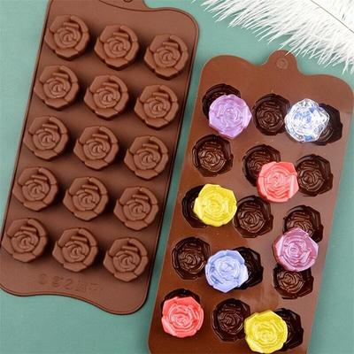 Cupcake Silicone Candy Mold, 15 Cavities
