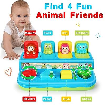 Kitchen Busy Board for Toddlers 1-3 Travel Toys Light Up Musical Baby Toys  12-18 Months Toddler Toys Age 1-2 2-4 Autism Children Sensory Montessori