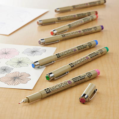 Sakura Pigma Pens, Sepia, 8 Count