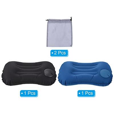 PATIKIL Camping Pillow, 2 Pack Portable Camp Beach Pillow Ultralight  Inflatable Travel Airplane Pillow Lumbar Support for Hiking Backpacking,  Blue Black - Yahoo Shopping