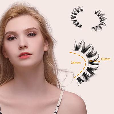 Manga Lashes Natural Wet Look False Eyelashes Manhua Anime Cosplay Korean  Makeup 3D Spiky Thick Lashes That Look Like Individual Clusters by Geeneiya