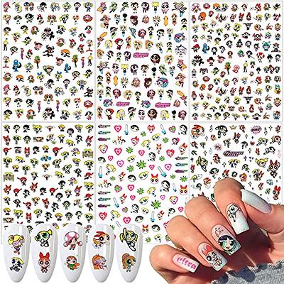 3d Nail Sticker Japanese Sticker Decals Tips Stars Moon Nail Art Charm  Design Back Adhesive Tips Flower Stickers Art Decoration From Kareem123,  $1.1 | DHgate.Com