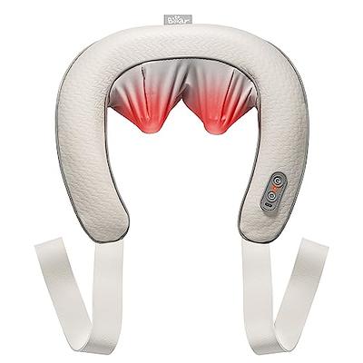 Sharper Image Realtouch Shiatsu Wireless Neck And Back Massager With Heat -  Gray : Target