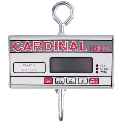 Cardinal Detecto HSDC-500 Hanging Scale, 500 lb x 0.2 lb