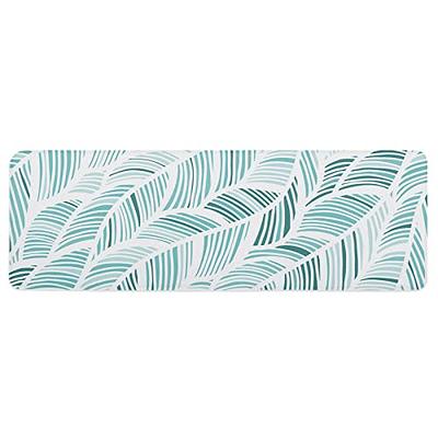  Teal Kitchen Rugs and Mats 2 Piece Non Slip Washable