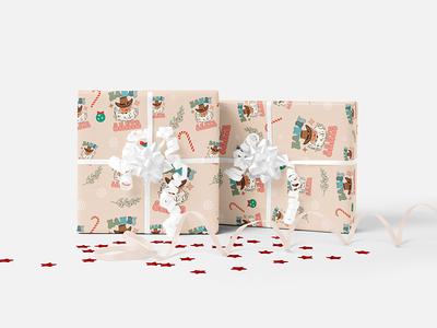 Hallmark Christmas Wrapping Paper Set - 1.0 ea